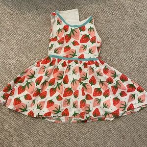Frugi strawberry dress